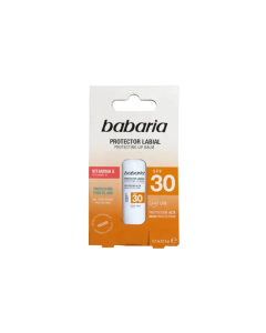 Babaria Aloe Protector Lip Balm  With Vitamin E  SPF30  5.7ml