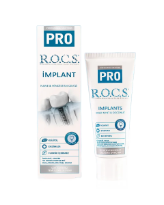 R.O.C.S. Pro Implants Toothpaste 12% Xylitol 74g