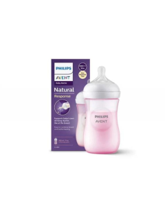 Philips Avent Natural Response Baby Bottle Girl 260ml