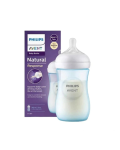 Philips Avent Natural Response Baby Boy Bottle 260ml