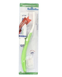 Silver Care Brush Two Head Soft + Tooth paste gift 20ml
