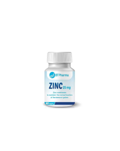 BT Pharma Zinc 25mg 60 Tablets