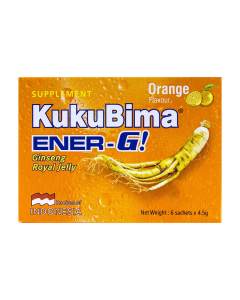 KukuBima Energy Drink Powder Orange 6 Sachets