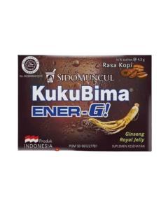 KukuBima Energy Drink Powder Coffee  6 Sachets