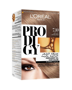 لوريال باريس برودجي صبغة شعر 7.1 أشقر رمادي فضي 180 مل