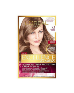 لوريال باريس إكسلنس صبغة شعر 7.1 أشقر رمادي