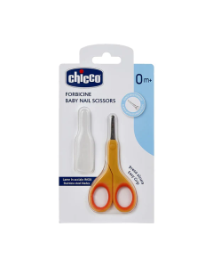 Chicco Baby Nail Scissors Orange