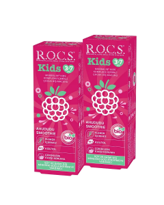 R.O.C.S. Kids Toothpaste Raspberry Smoothie For 3-7 Years 45g