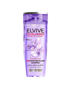 لوريال باريس إلفيف هيالورون مويستشر شامبو ترطيب لمدة 72 ساعة 400 مل