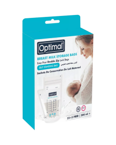 Optimal Breast Milk Bag 200ml 30 Bags