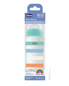 Chicco Well-Being Bottle Fast Flow 4M+ Green 330ml