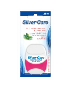 Silver Care Whitening Dental Floss 25m