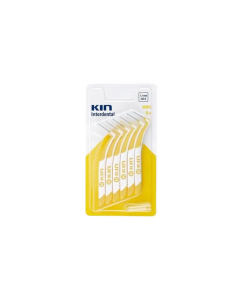 KIN Mini Interdental Brush Yellow 1.1mm 6 Pcs