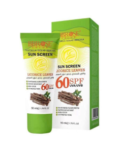 بي بي روز SPF60  واقي شمس أوراق العرقسوس 50 مل
