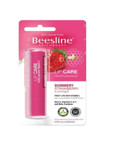 Beesline Lip Care Strawberry Lip Balm 4g