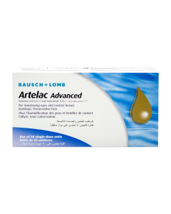 Artelac Advanced Eye Drops 30 Single-Dose Units