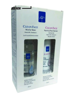 مختبرات ألفايصل ماء ميسلر كلين فيس 100 مل وغسول رغوي 100 مل