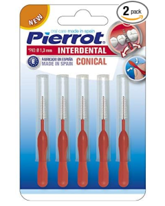 فرشاة بيرو بين الأسنان مخروطية حمراء 1.3 مم