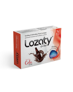 Lozaty Throat Cola Flavor 24 Lozenges