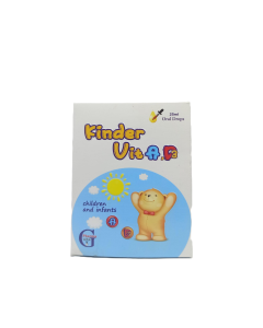 Al-Gadeed Pharmaceutical Kinder Vitamin A + D3 Oral  Oral Drops for Kids 25ml