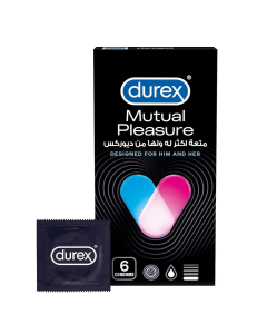 Durex Mutual Pleasure Condoms 6 Pieces
