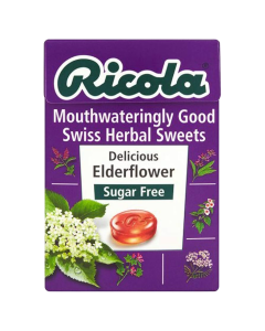 Ricola Elderflowers Sugarfree Herb Lozenges 45g