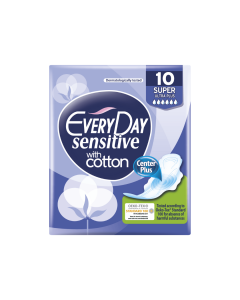 Everyday Sensitive Super 10 Sanitary Pads