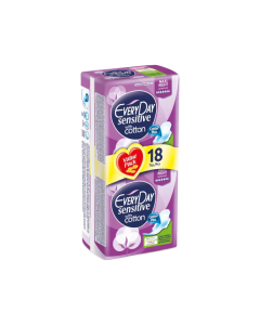 Everyday Sensitive Maxi Night 18 Sanitary Pads