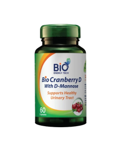 Bio Energy Tech Bio Cranberry D with D-Mannose 60 Capsule