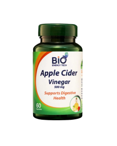 Bio Energy Tech Apple Cider Vinegar 500mg 60 Capsule