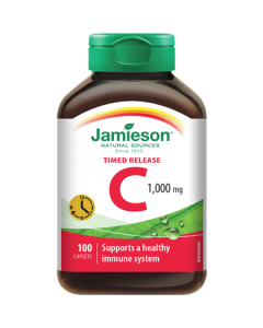 Jamieson Timed Release Vitamin C 1000mg Tablet 100