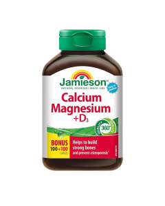 Jamieson Calcium Magnesium & Vitamin D3 Capsule 200