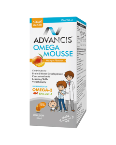 أدفانسيس أوميغا موس إيملشن للأطفال بنكهة الفواكة 100 مل