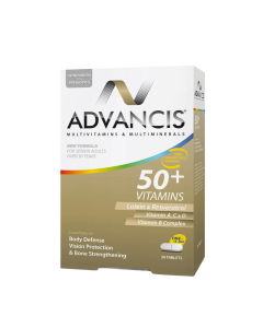 أدفانسيس 50+ مكملات متعددة الفيتامينات للبالغين بعمر 50 وما فوق 30 قرصًا