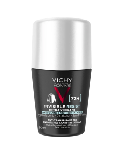 Vichy Deodorant roll-on antiperspirant Invisible Resist for Men 72H 50 ml