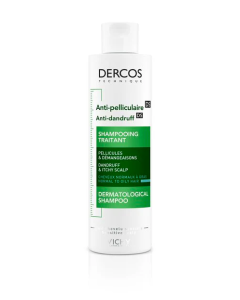 Vichy Dercos Anti-Dandruff Treatment Shampoo for Normal To Oily Hair 200ml