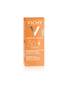 Vichy Capital Soleil Dry Touch Anti Shine Sunscreen TINTED SPF50 50ml
