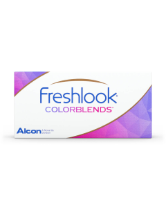 Alcon FreshLook ColorBlends Monthly Contact Lenses Brilliant Blue 2 Lenses