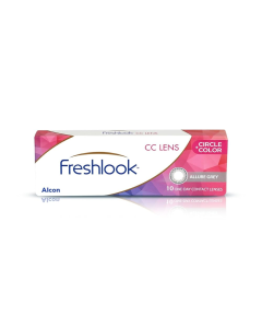 Alcon FreshLook CIRCLE + COLOR Daily Contact Lenses Allure Hazle 10 Lenses