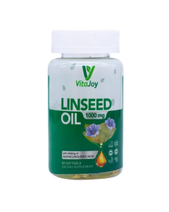 VitaJoy Linseed Oil Softgel 1000mg 60 Softgels