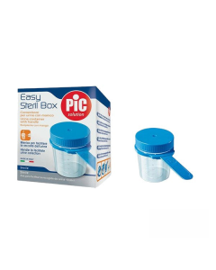 Pic Easy Steril Box Urine Container 100ml With Handle