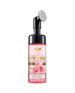 واو سكين ساينس غسول وجه الورد الهيمالايا مع فرشاة 150 مل