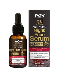Wow Skin Science Anti Aging Night Face Serum 50ml