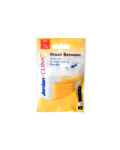 Jordan Clinic Large 0.7mm Interdental Brushes 10 Pieces