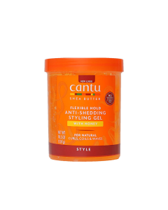Cantu Flexible Hold Anti Shedding Styling Gel With Honey 524g