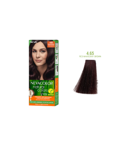 نيفاكولور صبغة شعر 4.65 البني الماهوجني الأحمر
