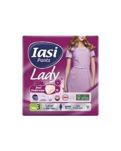 Iasi Pants Lady Number 3 Large 12 Pcs