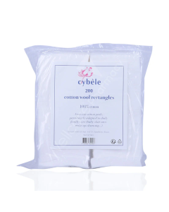 Cybele Rectangular Cotton Pads 200 Pcs