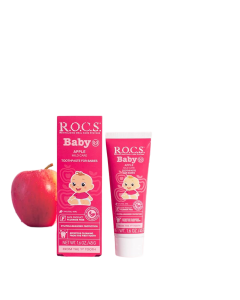 R.O.C.S. Baby Toothpaste Apple Flavor For 0-3 Years 45g