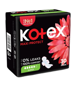 Kotex Maxi Protect Super 30 Pads